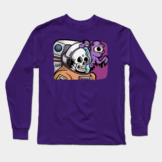 Space Pal Long Sleeve T-Shirt by PrettyGoodPosters